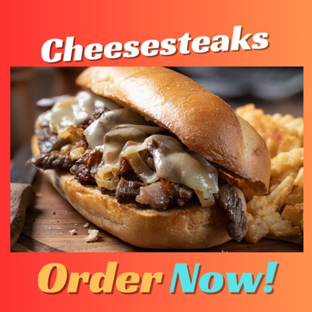 Deluxe Chicken Cheesesteak.