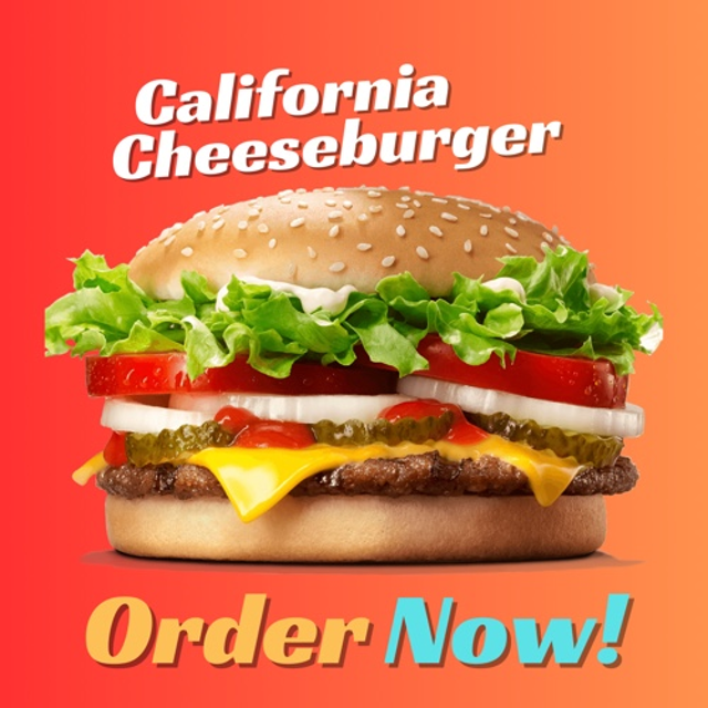 California Burger.