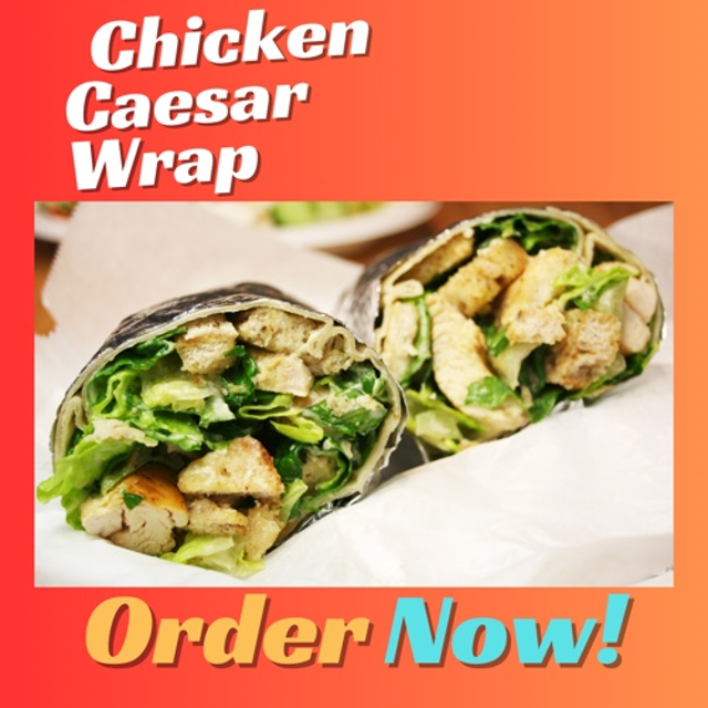 Chicken Caesar.